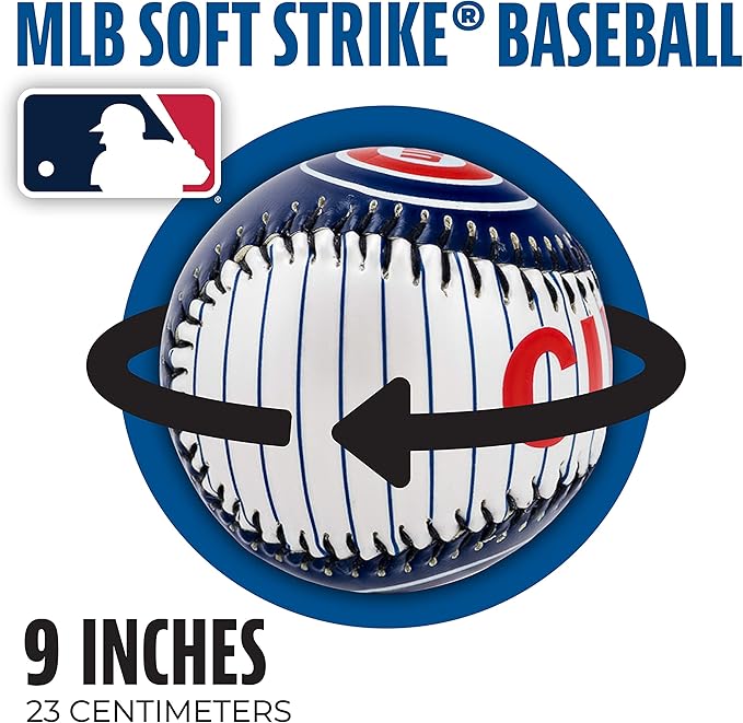 Franklin Sports MLB Team Soft Baseballs - Team Logo - Fan Shop Toy Baseball for Kids - Decoration for Desks and Office