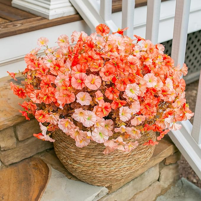 Fake Mums Fall Artificial Flowers Plants - Image 8