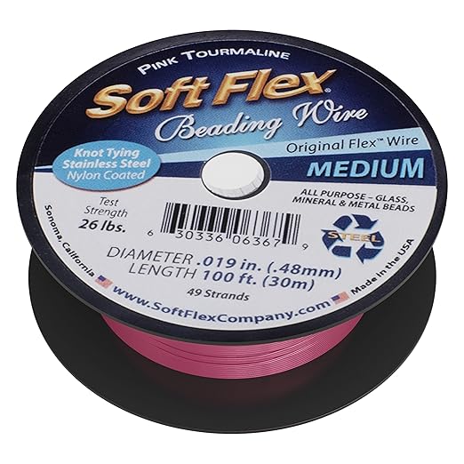 Soft Flex 49 Strand Beading Wire by SoftFlex