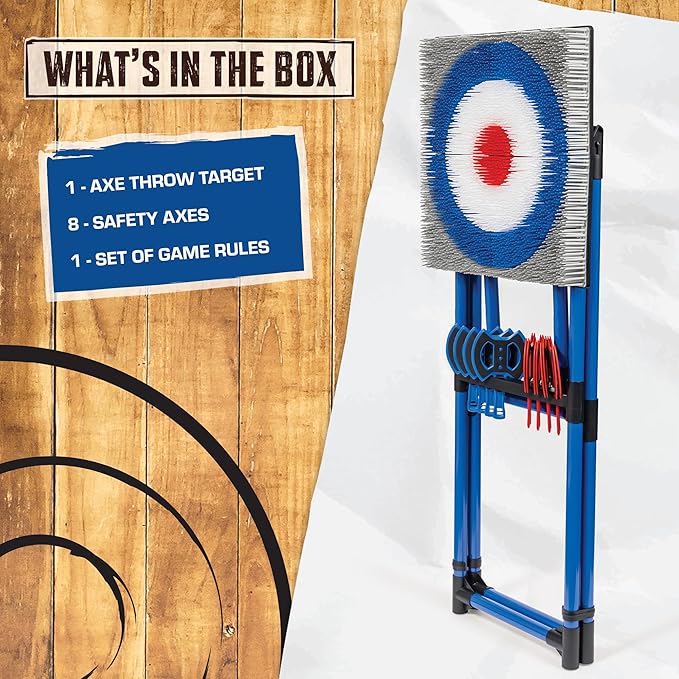 EastPoint Original Axe Throwing Game Set – Steel Frame Target - Image 2