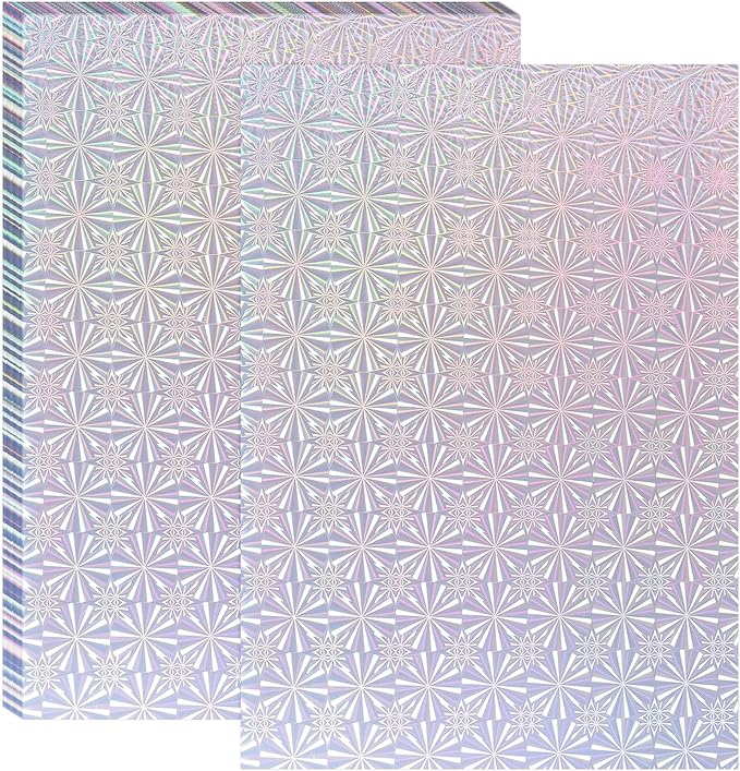 PATIKIL 11.7x8.3" Hot Stamping Foil Paper Sheet, 20 Sheets A4 Heat Transfer Hot by PATIKIL