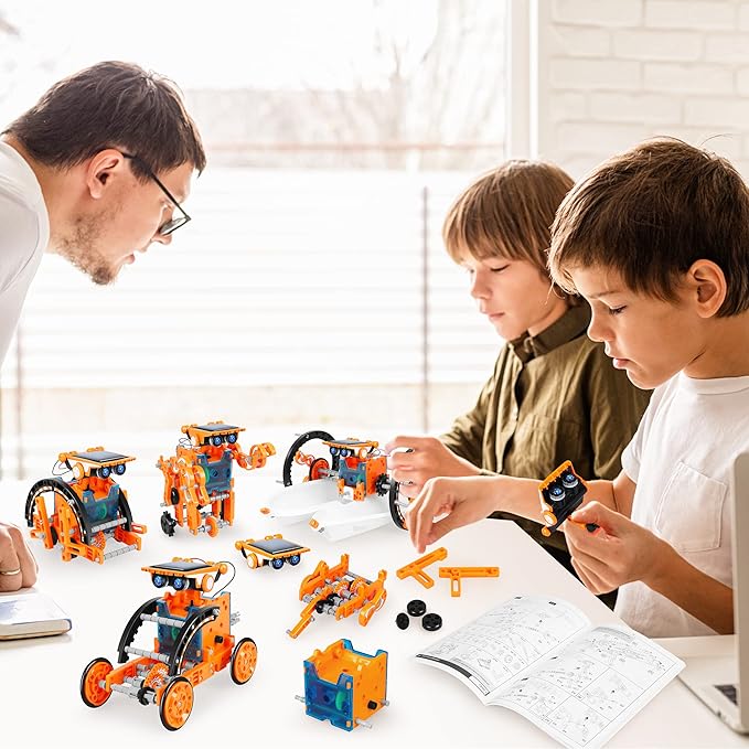STEM 13-in-1 Education Solar Robot Toys - Image 7