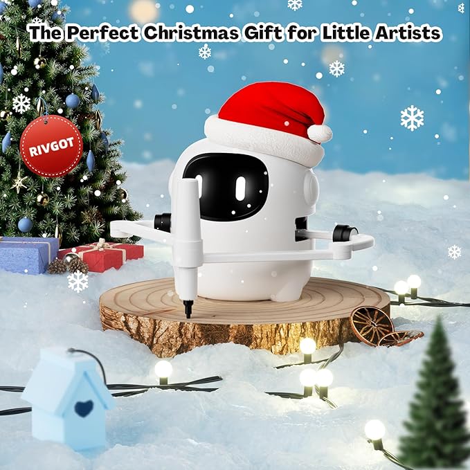 Drawing Robot for Kids with 150 Cards, Voice Interactive Educational Drawing - Image 5