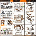 Halloween Stencils for Painting on Wood 12”x8” Large Halloween Stencil Boo by zosylley