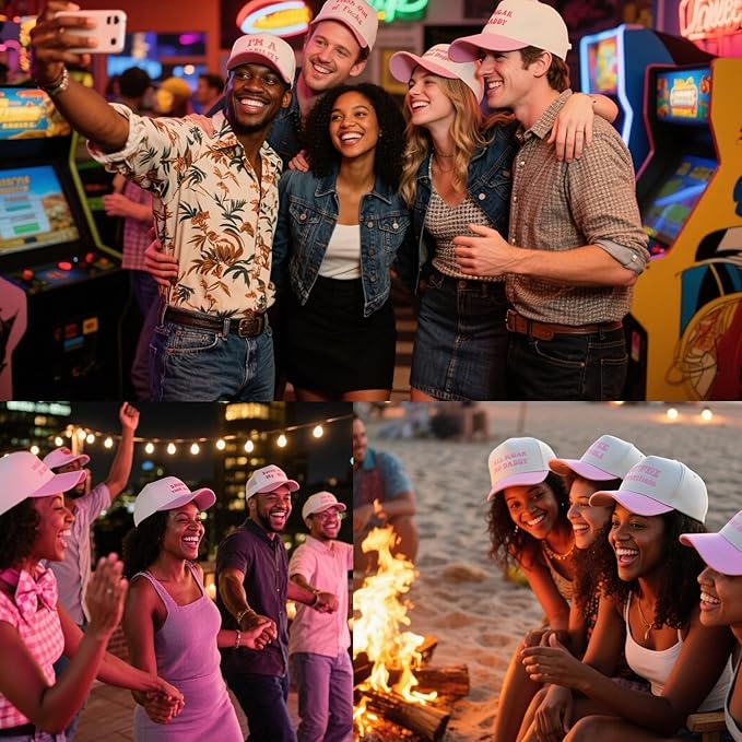 Vintage Canvas Embroidery Funny Hats Put It On My Husband's Tab Hat Adjustable Baseball Cap for Men Women