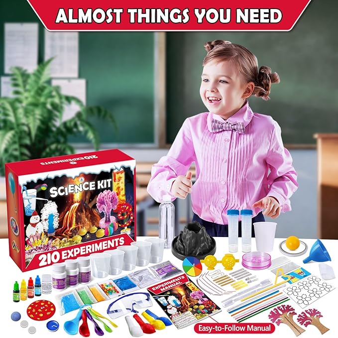 UNGLINGA 210 Experiments Science Kit - Image 6