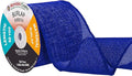 Mandala Crafts Royal Blue Burlap Ribbon 3 Inches Wide Jute Ribbons by MandalaCrafts