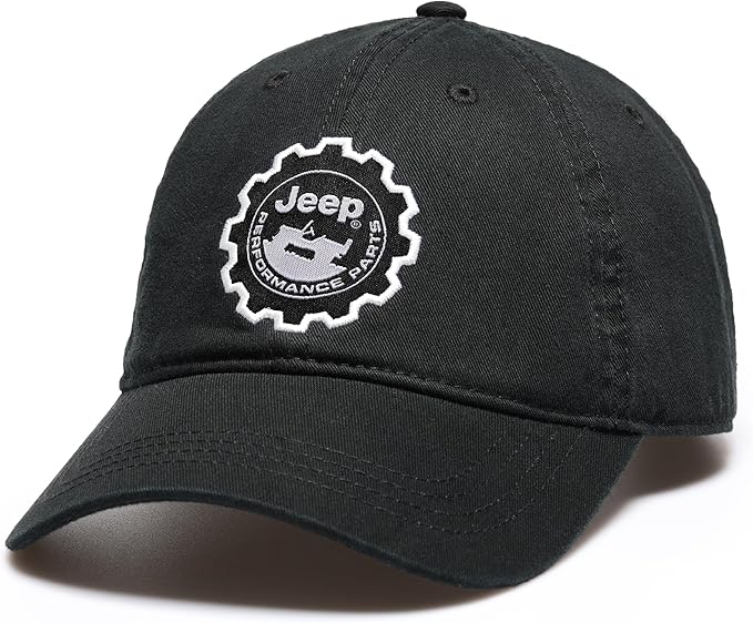Jeep Performance Parts Baseball Cap | Woven Patch Hat | Adjustable | Officially Licensed