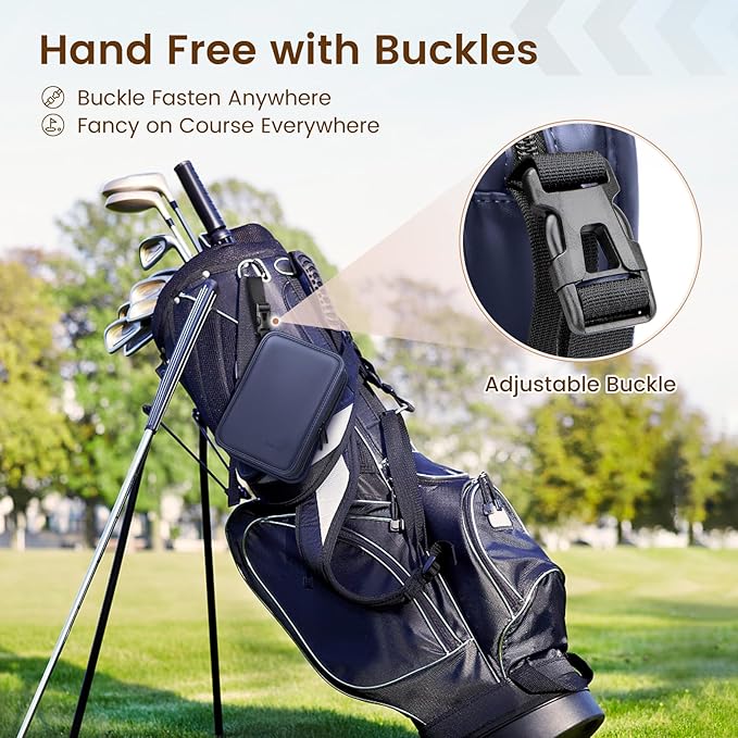 YOREPEK Golf Accessories Kit for Men, Golf Stuff Set with Leather Case, Golf Balls, Golf Tees, Multifunctional Divot Knife, Monocular, Scorer, Golf Gifts for Men Women Golfers