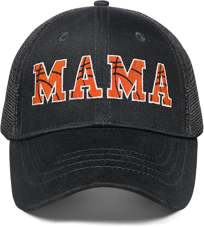 Mama Trucker Hat Mothers Day Birthday Gifts for Mother Mom Mama Embroidered Adjustable Washable Baseball Cap