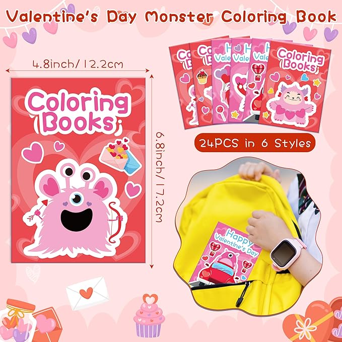 JAPBOR Valentine's Day Coloring Book - Image 2