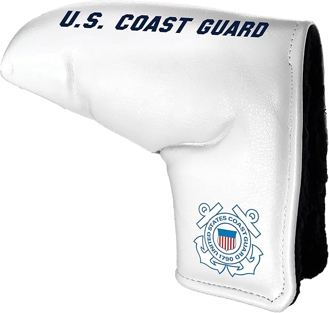 Team Golf NCAA Tour Blade Putter Cover (White), Fits Most Blade Putters, Scotty Cameron, Taylormade, Odyssey, Titleist, Ping, Callaway