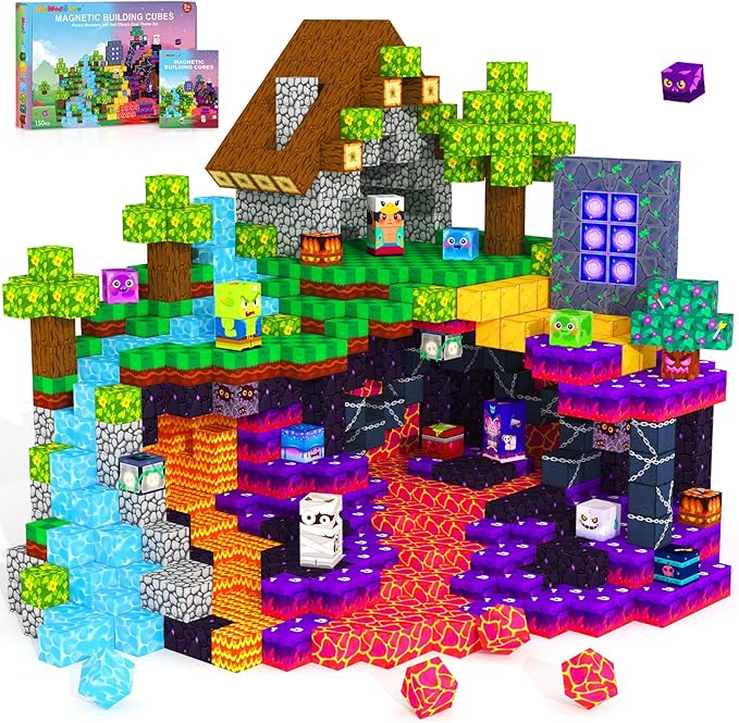 Magnetic Blocks Games Building Toys by Unknown
