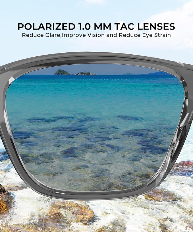 Polarized Running Sunglasses for Women Mens Sun Glasses for Cycling Fishing Driving Golf UV Protection
