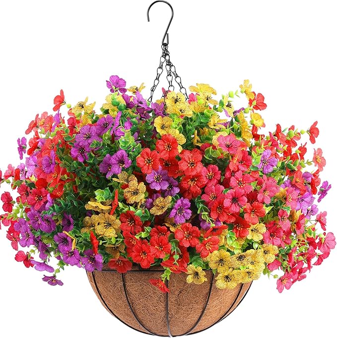 Hananona 2 Set Artificial Outdoor Flowers - Image 9