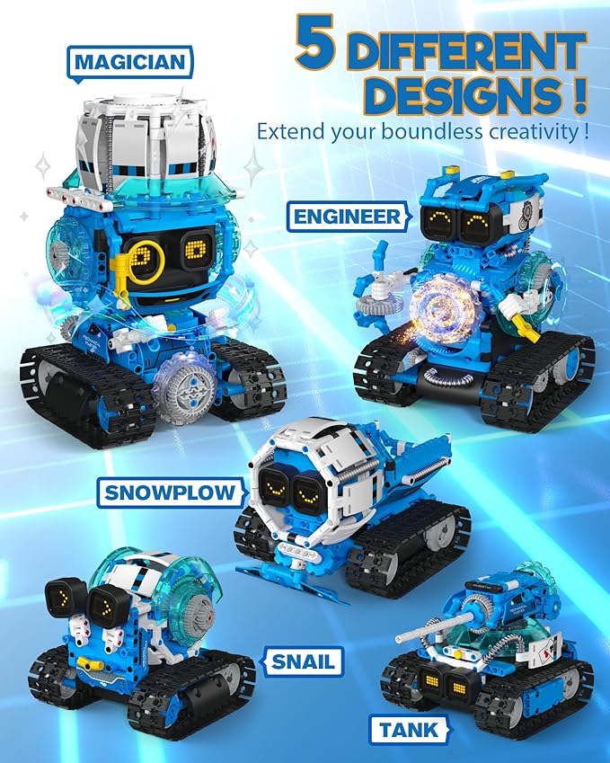 5 in 1 STEM Robot Building Toys - Image 3