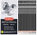 PANDAFLY Professional Drawing Sketching Pencil Set by PANDAFLYArtSupplies