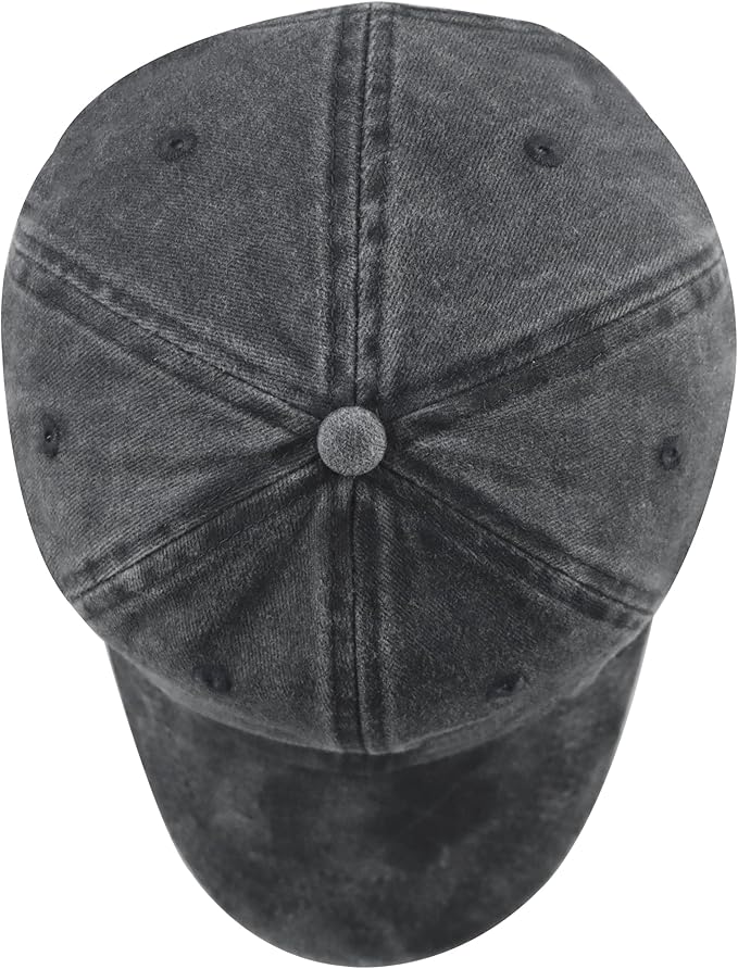 Football Heart Hat for Men Women, Adjustable Cotton Embroidered Heart Football Baseball Cap