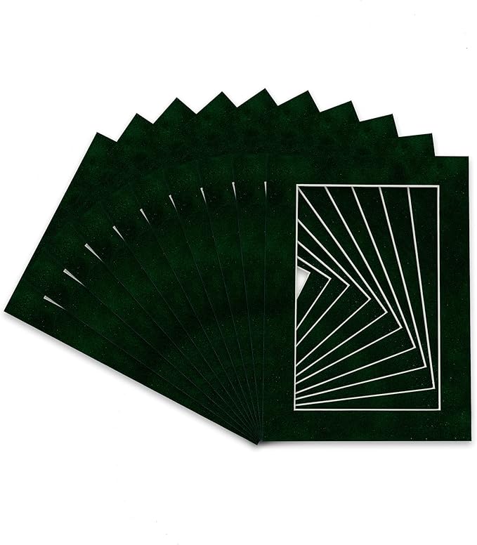 Pack of TEN 11x14 Mats Bevel Cut by Poster+Palooza