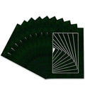 Pack of 25 Acid Free 11x14 Mats Bevel Cut by Poster+Palooza