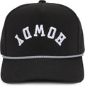 Funky Junque Performance Waterproof Golf Rope Hat – Cool Breathable Workout 5 Panel Snapback Cap for Men