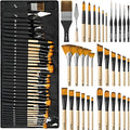 Nicpro 36pcs Paint Brush Set, Professional Paintbrushes by Nicpro
