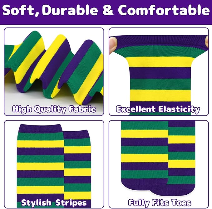 Olreco 1 Pack Toddler Kids Youth Soccer Socks Girls Boys Baseball Socks Youth Knee High Softball Football Accessories Cotton