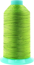 Mandala Crafts Bonded Nylon Thread Apple Green Heavy Duty Sewing Threads by MandalaCrafts