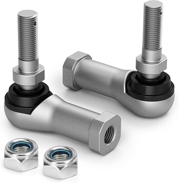 Club Car Precedent Tie Rod End, 2PCS Right Left Golf Cart Ball Joint Accessories On Steering Gear Fits 2004-2023 Club Car Precedent & 2018-2023 Tempo Right Hand Thread OEM Part No 102022601,102288301