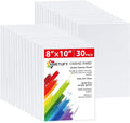 Simetufy 30 Pack 8x10 Inch Painting Canvas, Blank Cotton Canvas Panels Bulk by Simetufy