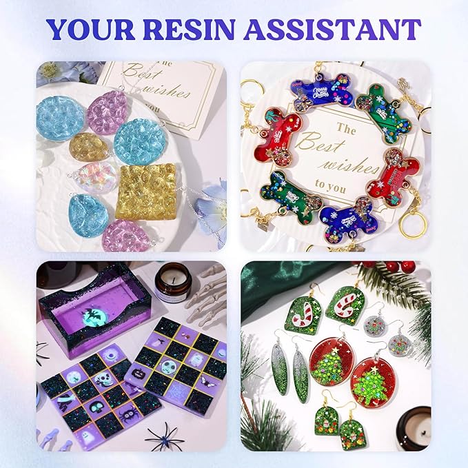 LET'S RESIN UV Light Advanced, Two-Sided Longer time Setting UV Resin Light - Image 7