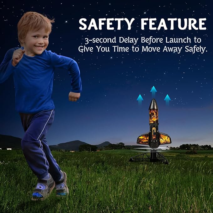 Rocket Launcher for Kids - 200 Ft of Flight Altitude - Image 3