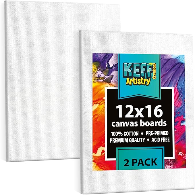 KEFF Canvas Boards for Painting by KeffCreations