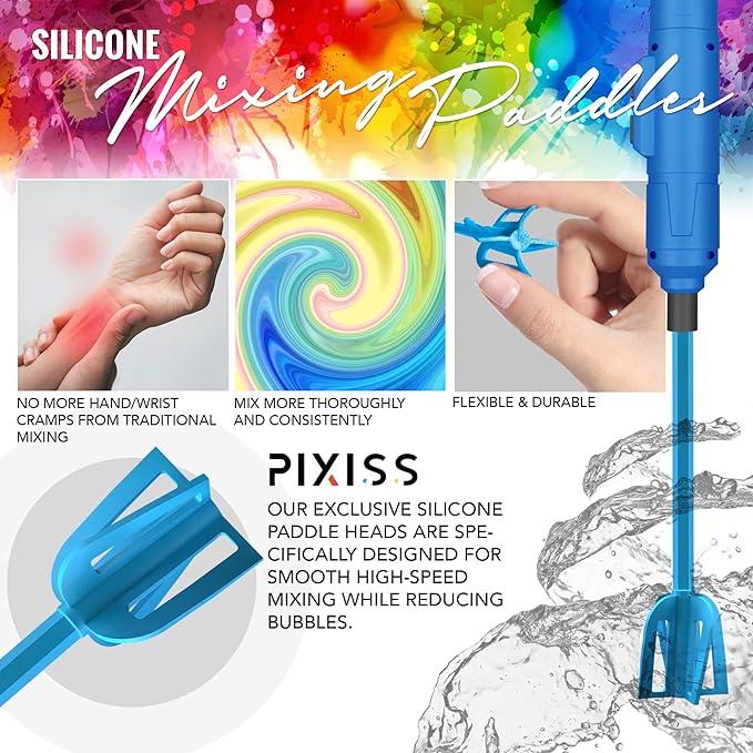 Pixiss Bidirectional Epoxy & Paint Mixer - Image 5