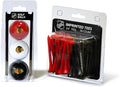 Team Golf NHL Philadelphia Flyers 3 Golf Balls and 50 Golf Tees Logo Imprinted Golf Balls (3 Count) & 2-3/4" Regulation Golf Tees (50 Count), Multi Colored