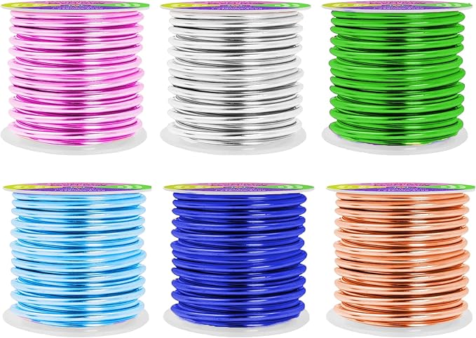 Mandala Crafts 8 Gauge Anodized Aluminum Craft Wire by MandalaCrafts