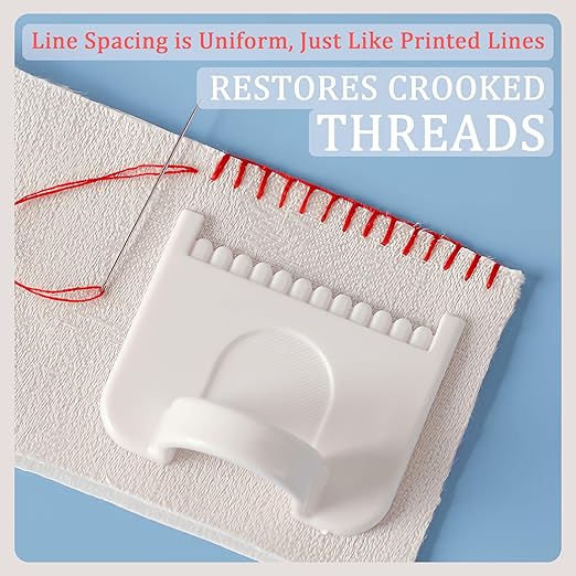 2 PCS Square 3mm Edge Lock Seam Guide, Mini Sewing Finger Ruler - Image 7