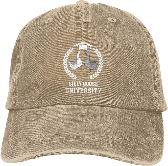 Funny Goose Hat Silly Goose On The Loose Hat Men Baseball Hats Funny Cap