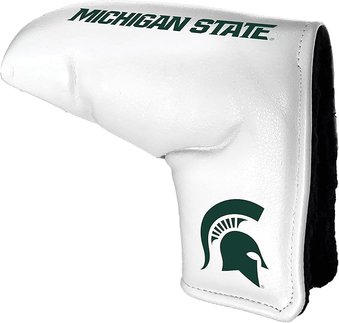 Team Golf NCAA Tour Blade Putter Cover (White), Fits Most Blade Putters, Scotty Cameron, Taylormade, Odyssey, Titleist, Ping, Callaway