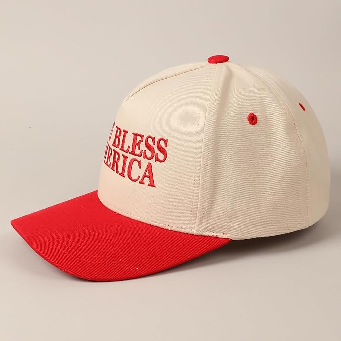 MIRMARU Two-Tone Vintage Canvas Trucker Hats for Men & Women, Adjustable Size Baseball Caps with Trendy Embroidered Design