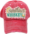 Women's Sunshine & Whiskey Vintage Baseball Hat Cap