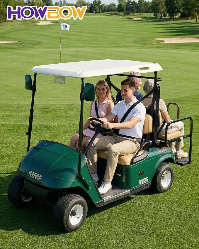 HOWBOW Golf Cart Seat Belt kit