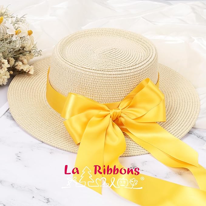 LaRibbons 1 1/2 Inch 50 Yard Double Faced Satin Ribbon - Image 3