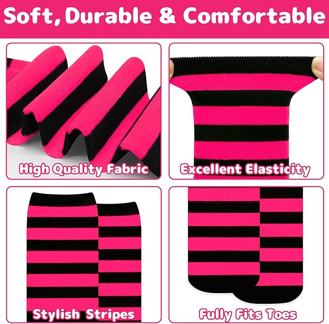 Olreco 1 Pack Toddler Kids Youth Soccer Socks Girls Boys Baseball Socks Youth Knee High Softball Football Accessories Cotton