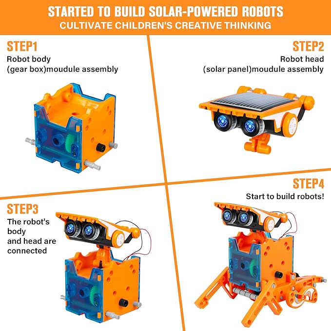 STEM 13-in-1 Education Solar Robot Toys - Image 3