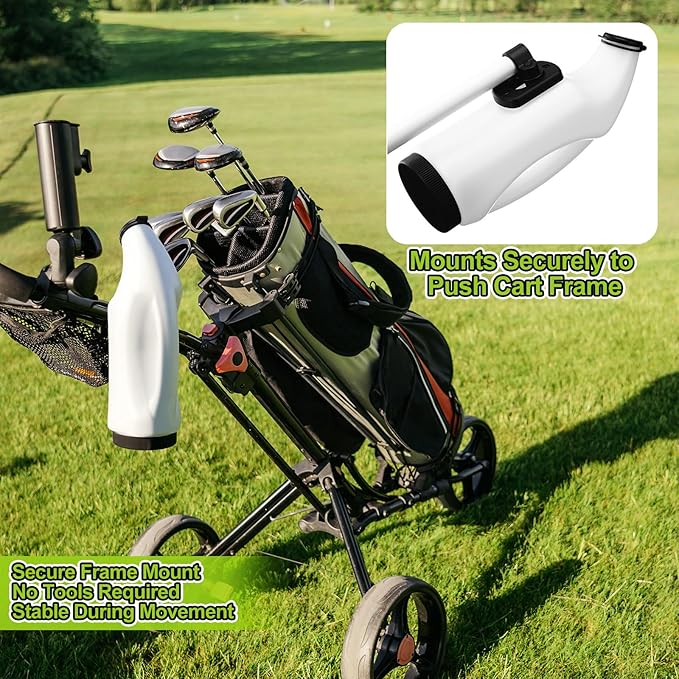 Yalikop Golf Cart Sand Bottle Sand Seed Divot Filler Bottle for Golf Push Carts Easy Pour Repair Tools Refillable Push Cart Models for Course Maintenance Staff Golfers