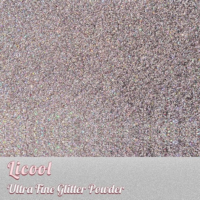 100g Holographic Ultra Fine Glitter, Sparkle Makeup Glitter, Extra Fine Craft - Image 2
