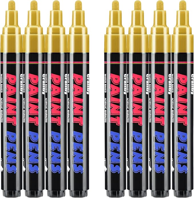 Gold Paint Pens Paint Markers by Craiiby