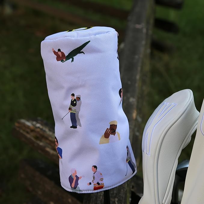 Driver Headcover - Barrel Style Driver Head Cover, Golf Club Covers - Funny Golf Gift & Unique Golf Accessories for Men and Women Golfers