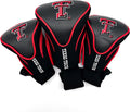Team Golf NCAA Florida Gators Contour Golf Club Headcovers (3 Count) Numbered 1, 3, & X, Fits Oversized Drivers, Utility, Rescue & Fairway Clubs, Velour Lined for Extra Club Protection